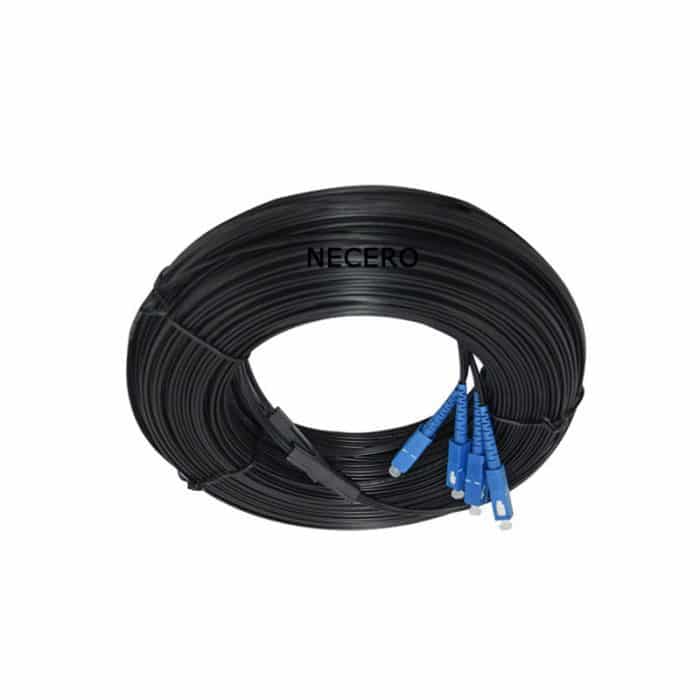 Sc Simplex Sm G657b3 Fiber Optical Patch Cord Outdoor 300m To 500m Sc Simplex Drop Ftth Cable 4