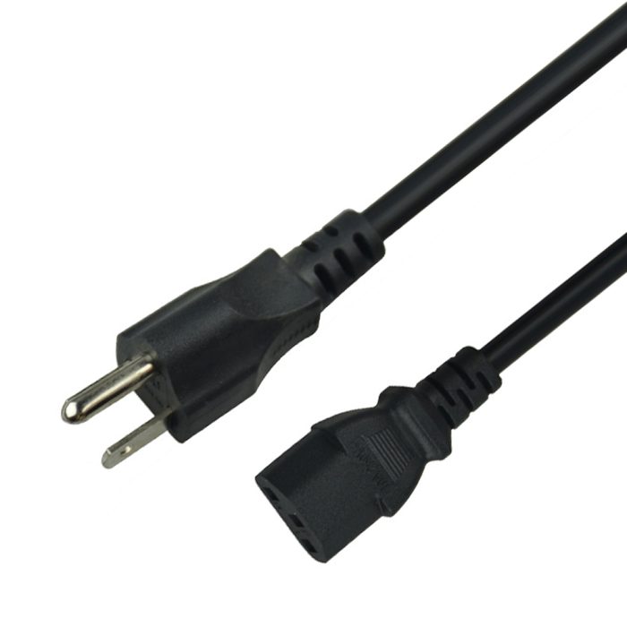 15a Ac Cords Electric Lead Iec C13 Connector Us Power Cord 3