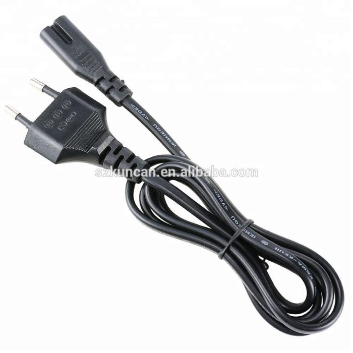 Figure 8 C7 to Euro 2 Pin Plug Power Cord Cable 2