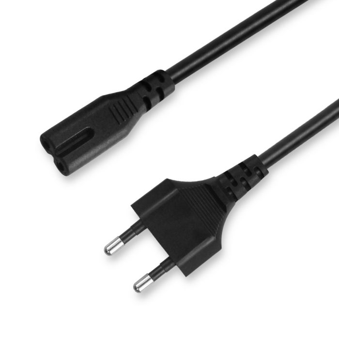 Figure 8 C7 to Euro 2 Pin Plug Power Cord Cable 4