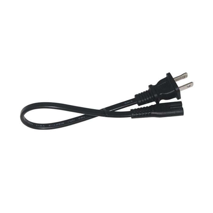 IEC C7 to US 2 Prong AC Power Cord Figure 8 Power Cable 1