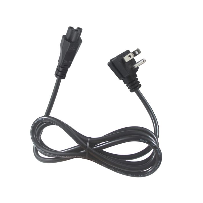 US Approval Mains Lead Flat Plug Nema 515P to Iec C5 Female Connector Usa Ac Power Cord To C5 2