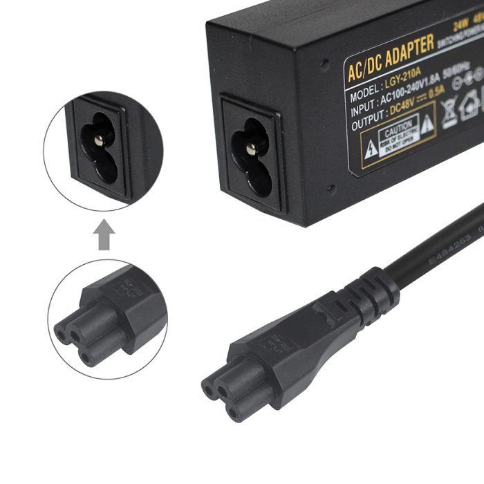 US Approval Mains Lead Flat Plug Nema 515P to Iec C5 Female Connector Usa Ac Power Cord To C5 4
