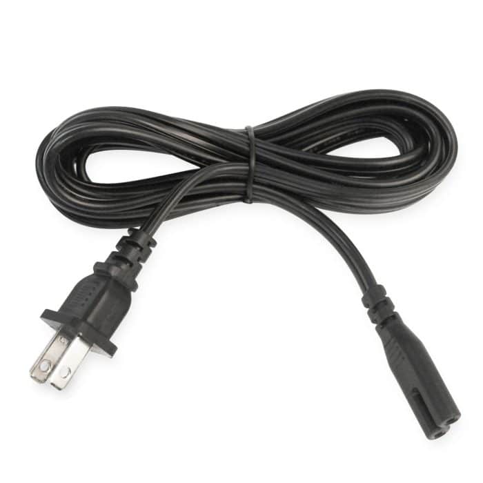 Polarized Plug Nema 1-15p to C7 Figure 8 AC Cable 2