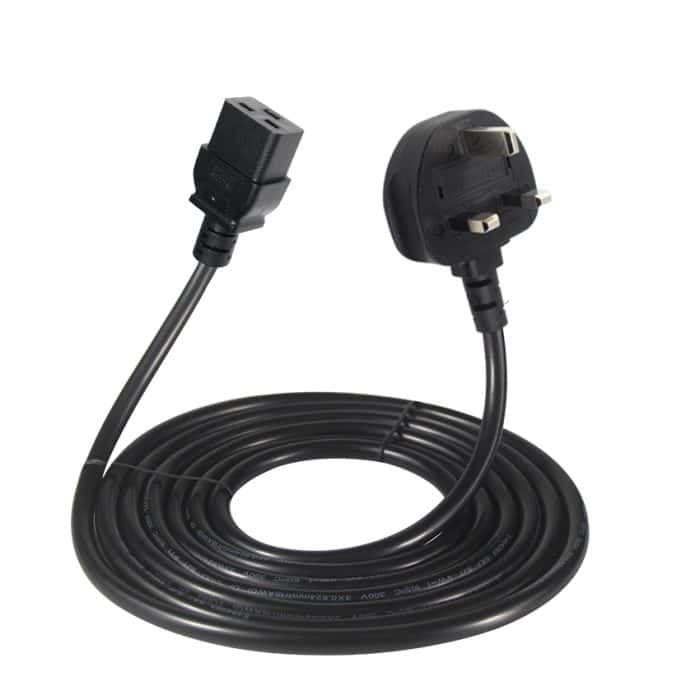 Bsi 3 Pin British Power Cord Uk Plug To C19 Supply Power Cable 1