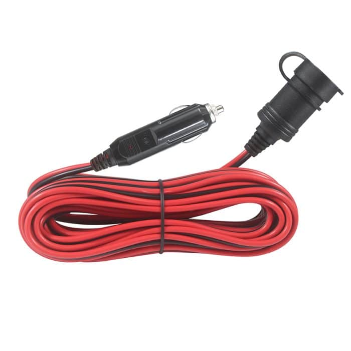 12V Extension Cord Power Plug 12 24 Volt Cigarette Lighter male to female for Car Tire Inflator Cleaner 2