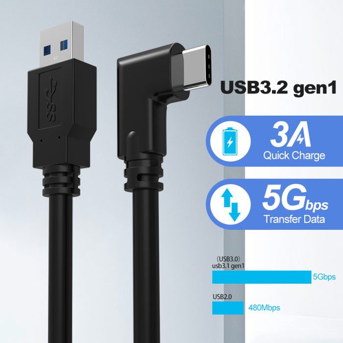 Usb 3.2 Gen1 Type C Cable For Vr Oculus Quest2 Link Cable 6