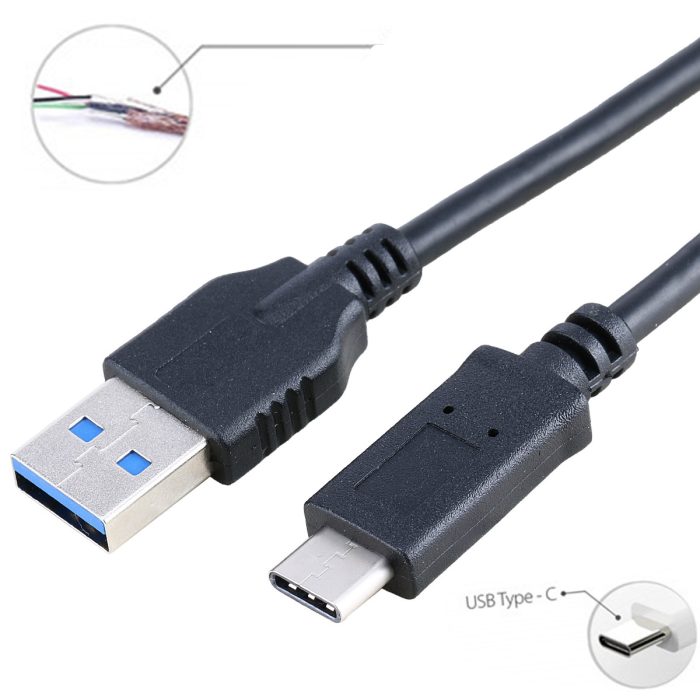 Charger Cable USB 3.0 3.1 USB A Male to Type C Cable Fast Charger wire for mobile phone notebook 3