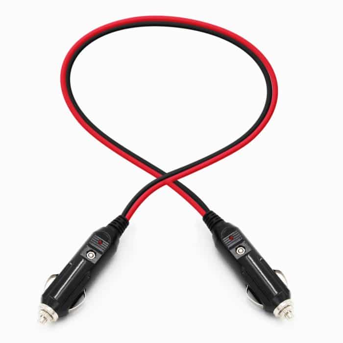 10ft 18AWG Charger Plug 12V Adapter Male Extension Dual Power From Cigarette Lighter In Car 4