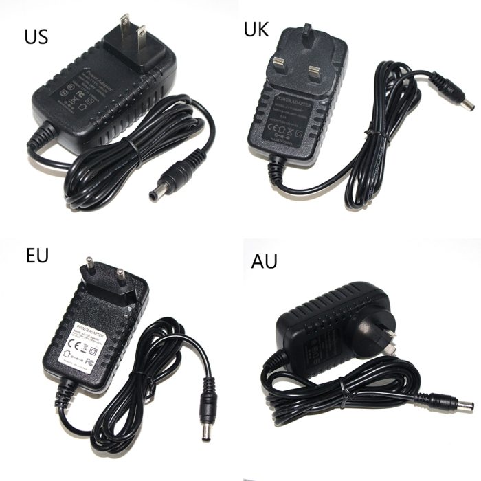 Wall Transformer Charger 15 Volt 1 Amp 1000ma US Power Supply Adapter 15V 1A 15W for DC15V CCTV Camera 4