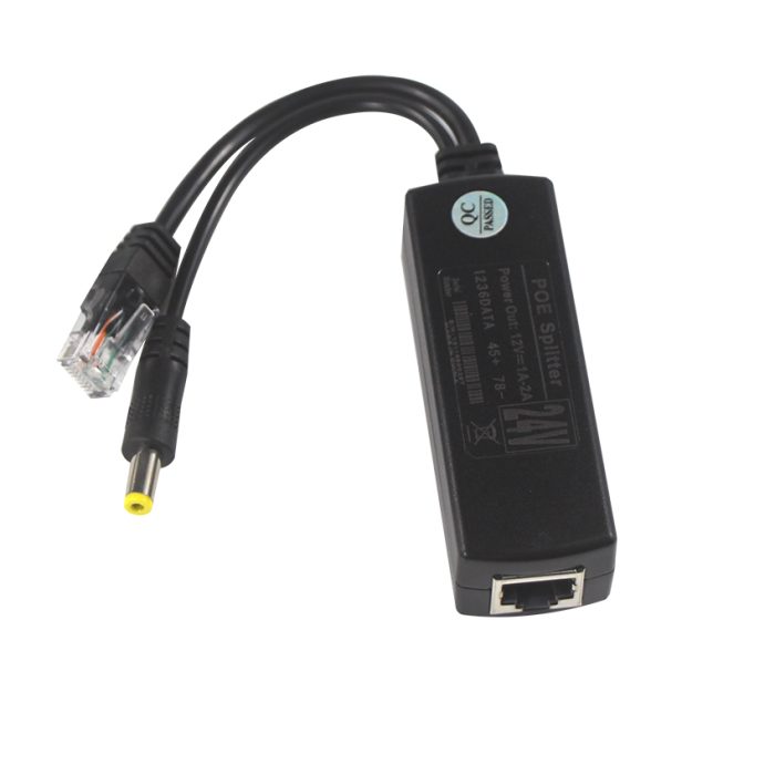 12V 1A Poe Injector Dc Power Cable Over Ethernet POE Power Adapter 6
