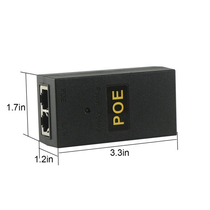 Network Switch Camera Power Adapter Poe 6