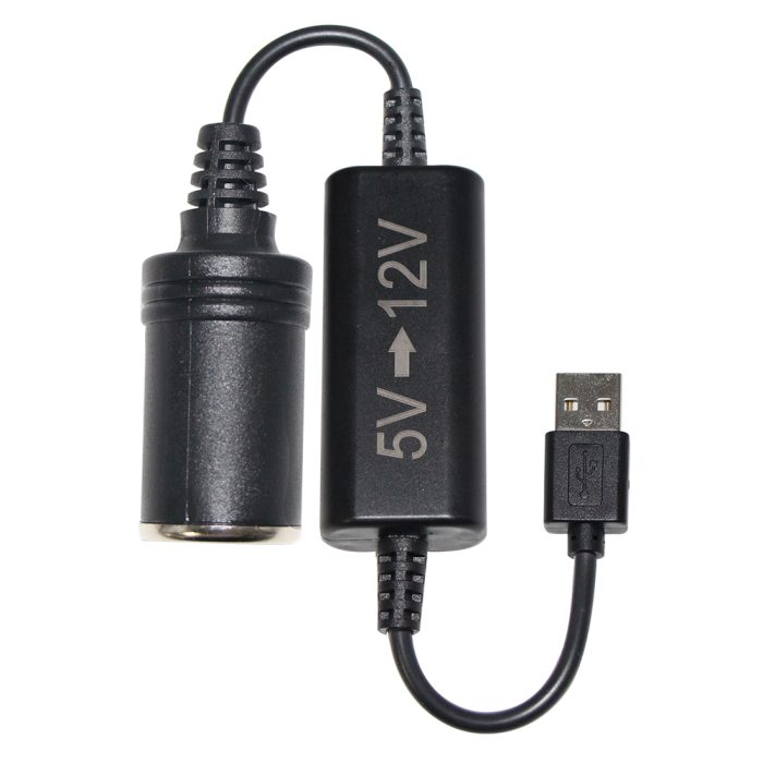 Dc 3.7V Boost Converter Mini Ups Circuit Convertor Usb Cable 5V To 12V Car Jumpstart cigar socket 4