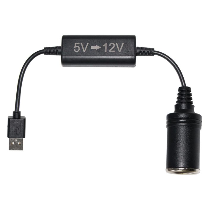 Dc Boost Converter Mini Ups Circuit Convertor Usb Cable 5V To 12V Car Jumpstart cigar socket 5