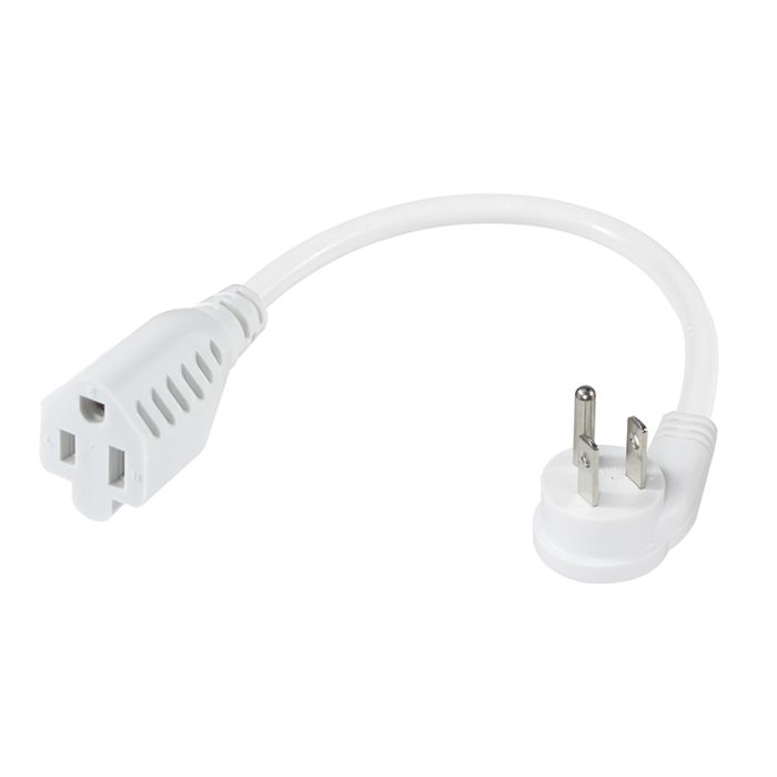 Iec USA 3 Pin Male To Female Power Cord Plug Adapter America Socket Iec Male To Female Conversion Plug 2