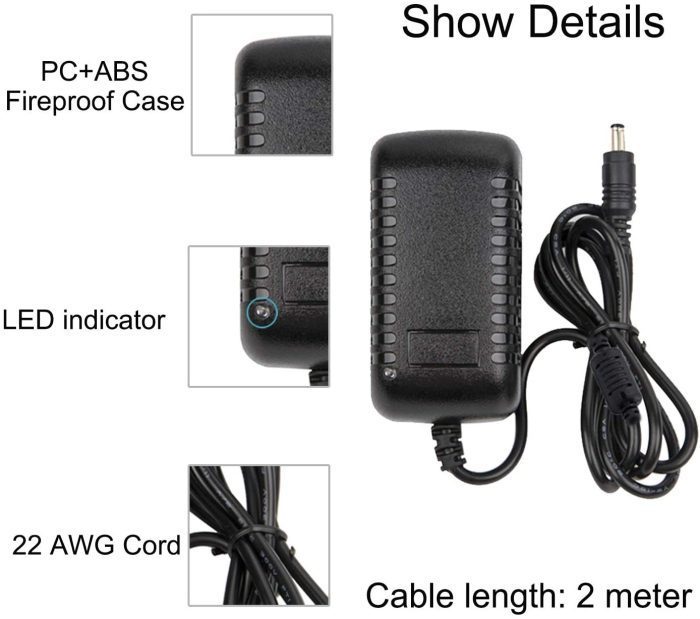 Quality 5V 2A European Wall Power Cord 4