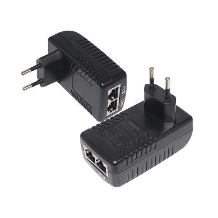 12V 2A 1000Mbps Passive Cable Rj45 Inject Poe Adapter 5