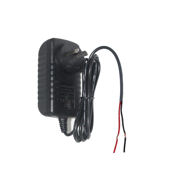 12V DC Socket SAA Stripped Power Cord 2