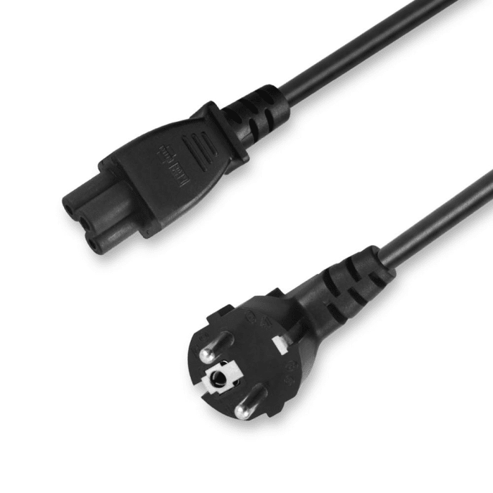 Plug Standard Eu Power Cord Iec C5 Extension Cable 1