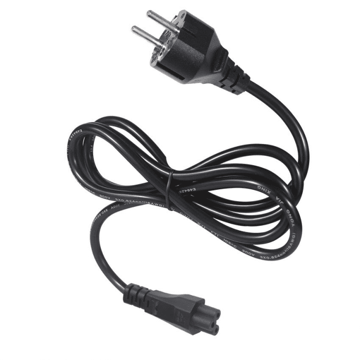 Plug Standard Eu Power Cord Iec C5 Extension Cable 2