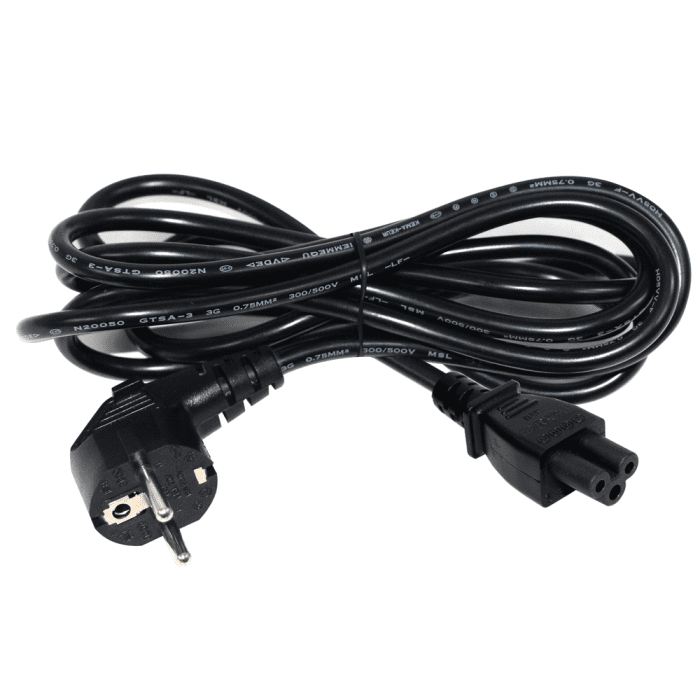 1.5M 6Ft German High Quality Ac 3 Prong Iec C5 Pvc Schuko Vde Pin Approved Plug Electric Power Cord 5