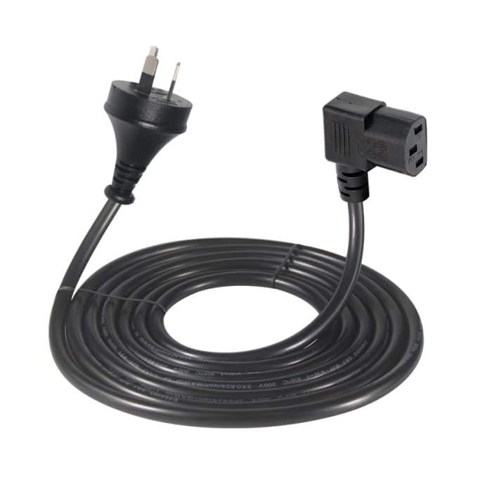 For Appliances Right Angle Power Cord C13 2