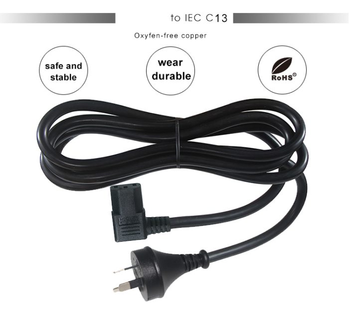 Main Lead 3 Wire Ac Power Cord Saa With C13 Connector 3