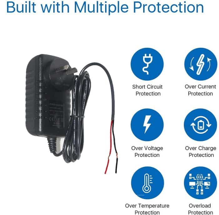 Power Supply Adapter For CCTV-System 1000Ma 1500Ma 3