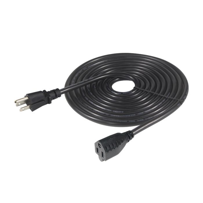 Heavy Duty 16AWG Extension Cable with 3 Prong Plug 25Ft 110V Outdoor Extension Cord 3