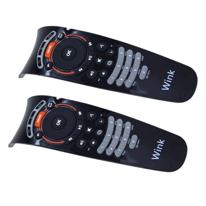 Wink Remote Control - for Set Top Box / TV Home Appliance with LED Indicator Fixed Code 4