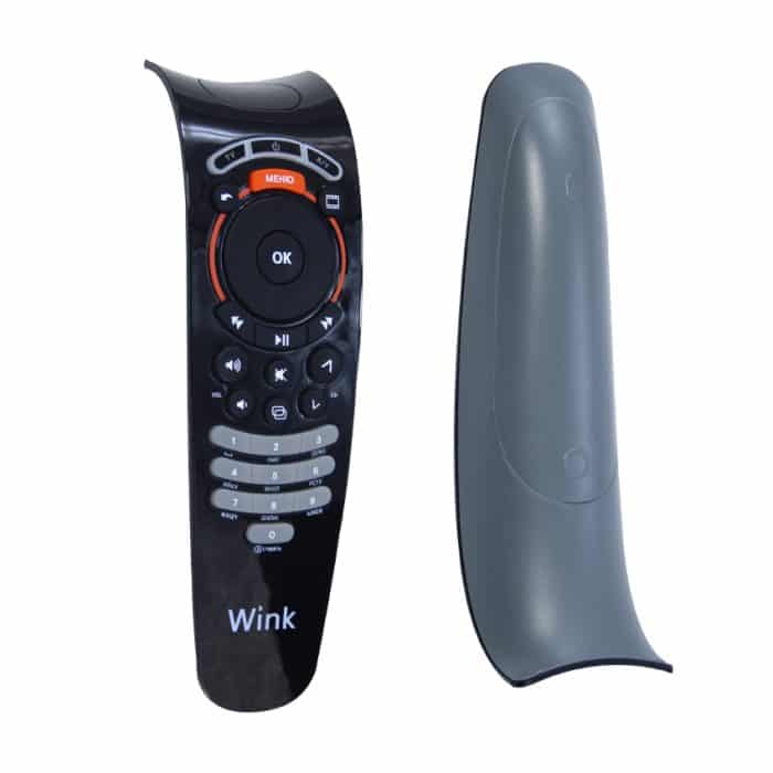 Black Replacement Remote for TV Video Wink Remote Control Compatible with All Model 2
