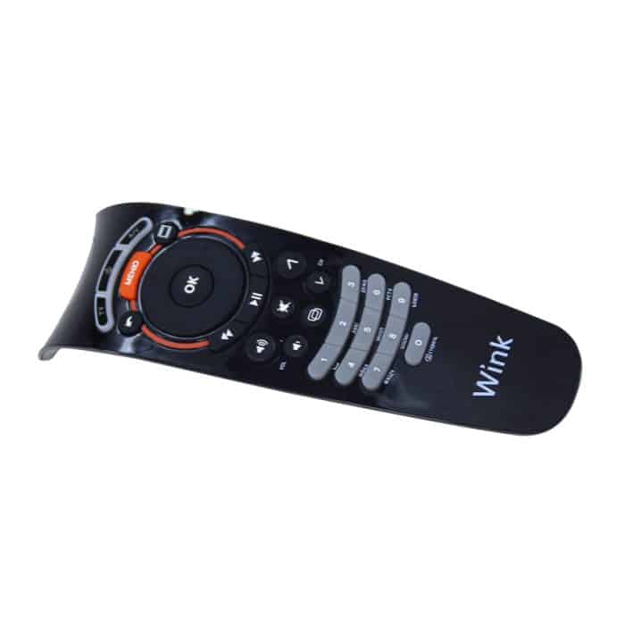 Black Replacement Remote for TV Video Wink Remote Control Compatible with All Model 6